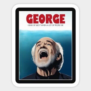 GEORGE Carlin the movie Sticker